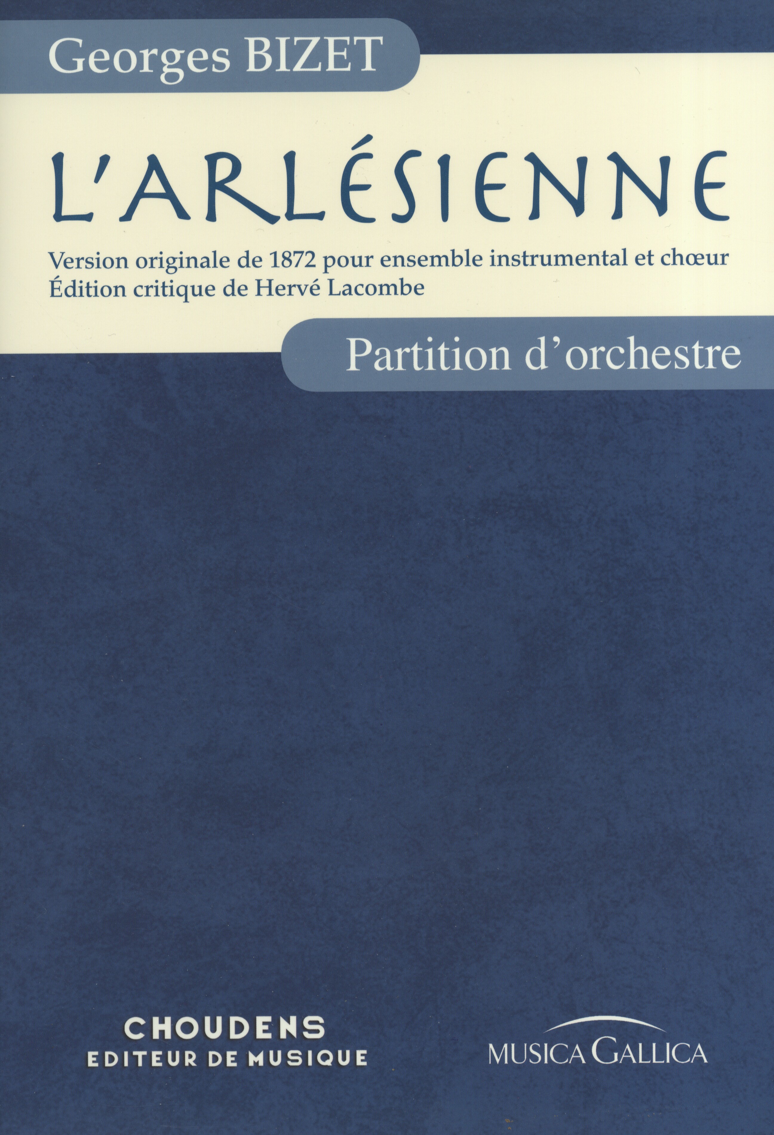 Georges Bizet: L'Arlsienne - Partition d'Orchestre: Orchestra: Score