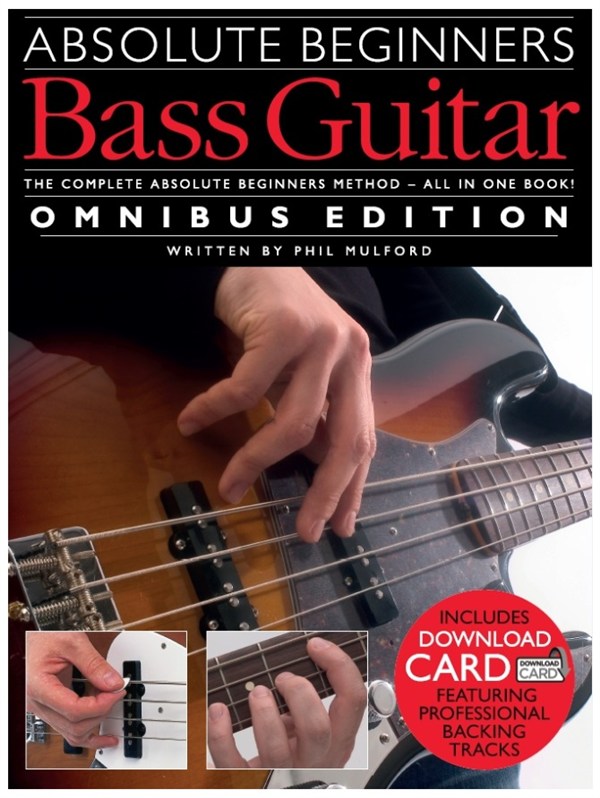 Absolute Beginners: Bass Guitar Omnibus Edition: Bass Guitar: Instrumental Tutor