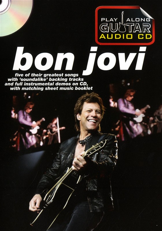 Bon Jovi: Play Along Guitar Audio CD: Bon Jovi: Guitar TAB: Instrumental Album