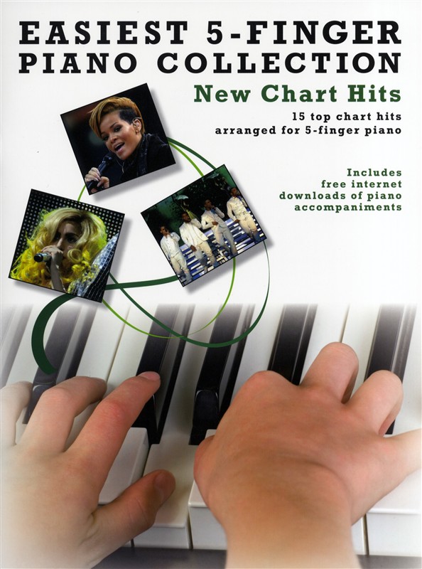 Easiest 5-Finger Piano Collection: New Chart Hits: Easy Piano: Instrumental