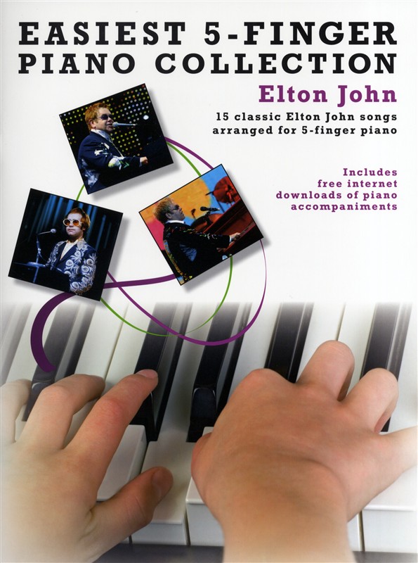 Easiest 5-Finger Piano Collection: Elton John: Easy Piano: Instrumental Album