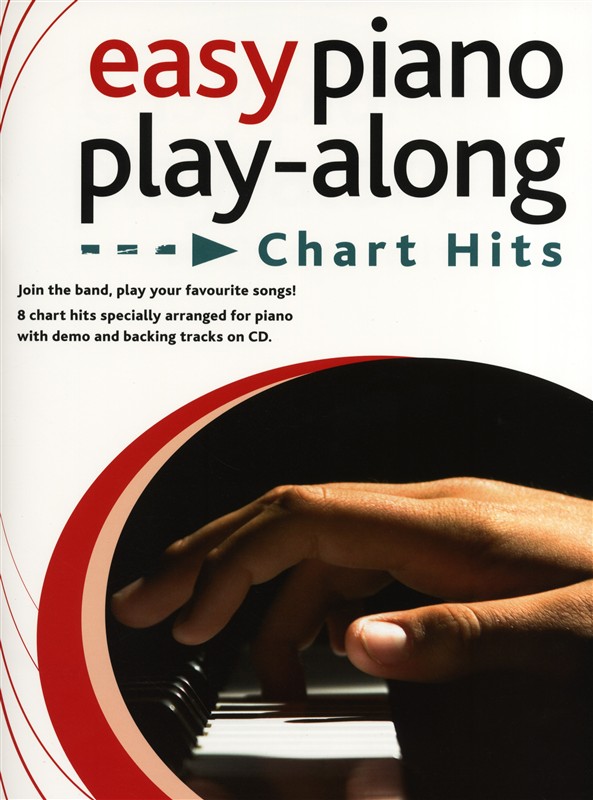 Easy Piano Play-Along-Chart Hits: Easy Piano: Instrumental Album