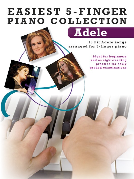 : Easiest 5-Finger Piano Collection: Adele: Piano: Artist Songbook