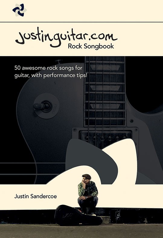 Justin Sandercoe: The Justinguitar.com Rock Songbook: Guitar  Chords and Lyrics: