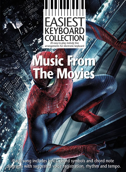 Easiest Keyboard Collection: Music From The Movies: Electric Keyboard: Mixed