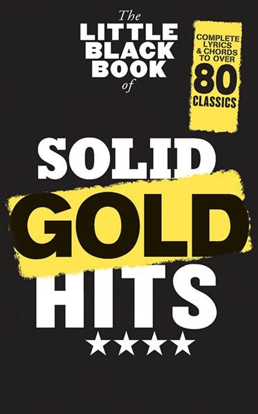 The Little Black Book Of Solid Gold Hits: Guitar: Mixed Songbook