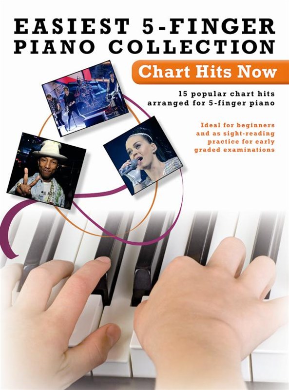 Easiest 5-Finger Piano Collection: Chart Hits Now: Piano: Mixed Songbook