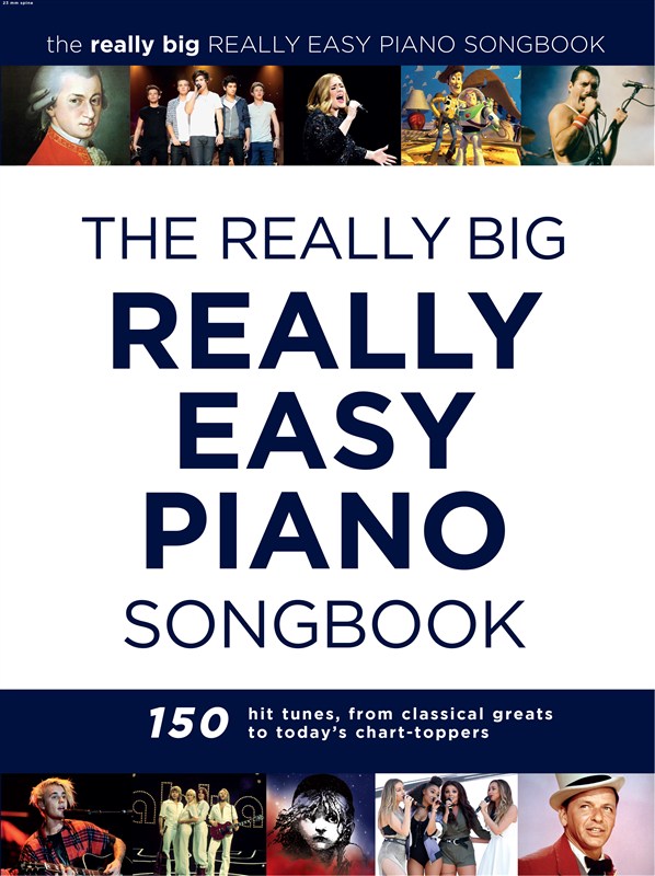 The Really Big Really Easy Piano Book: Easy Piano: Mixed Songbook