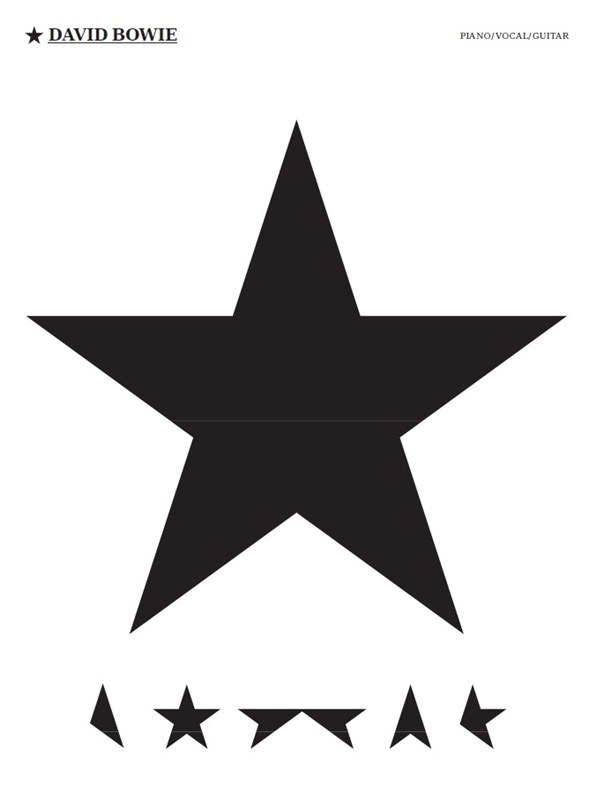 David Bowie: Blackstar: Piano  Vocal  Guitar: Album Songbook