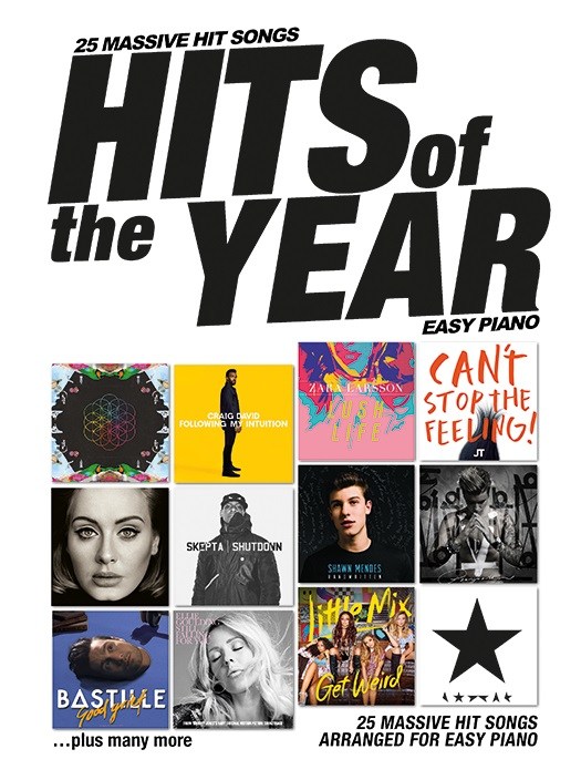 Hits Of The Year 2016: Easy Piano: Piano: Instrumental Album