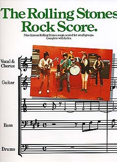 The Rolling Stones: The Rolling Stones: Rock Score: Bass Guitar: Instrumental