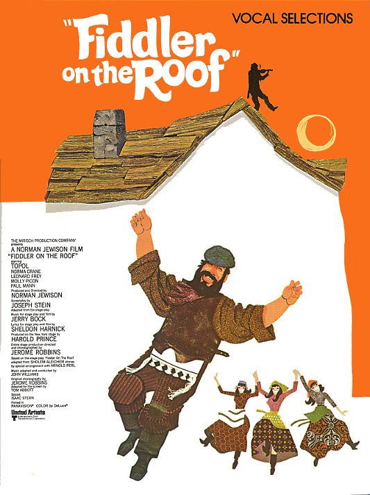 Jerry Bock: Fiddler On The Roof Selectie: Voice & Piano: Vocal Album