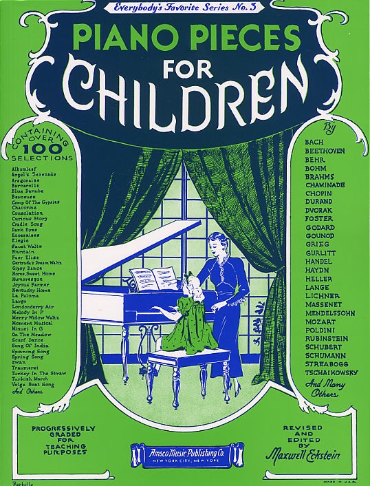 Piano Pieces For Children (EFS 3): Piano: Instrumental Album