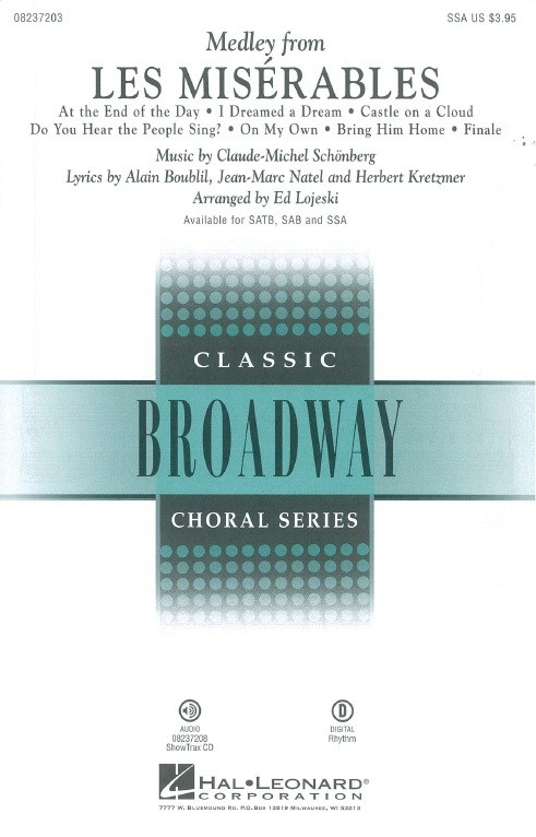 Claude-Michel Schönberg: Medley from Les Misérables: SSA: Vocal Score