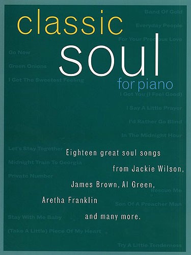 Classic soul for piano: Piano  Vocal  Guitar: Mixed Songbook