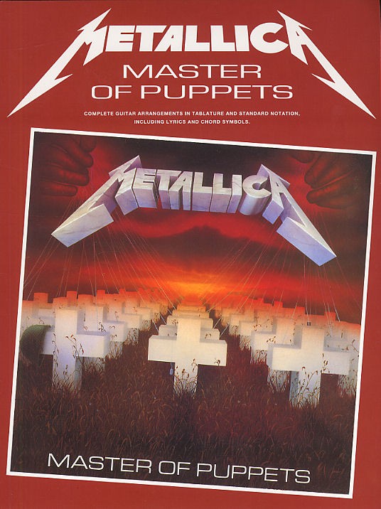 Metallica: Master Of Puppets: Guitar TAB: Album Songbook