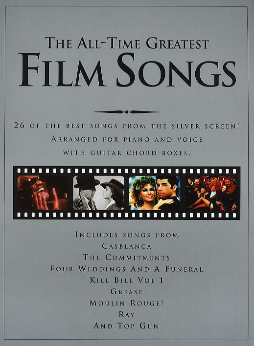 All Time Greatest Film Songs: Voice & Piano: Mixed Songbook