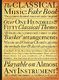 The Classical Music Fake Book: Piano  Vocal  Guitar: Vocal Album