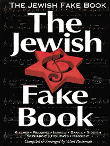 Velvel Pasternak: The Jewish Fake Book: Melody  Lyrics & Chords: Mixed Songbook