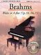 Johannes Brahms: Waltz In A Flat (Op.39  No.15): Piano: Instrumental Work