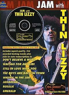 Thin Lizzy: Jam With: Guitar TAB: Instrumental Album