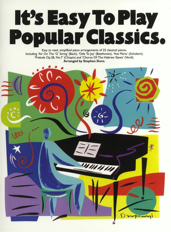 It's Easy To Play Popular Classics: Piano  Vocal  Guitar: Instrumental Album