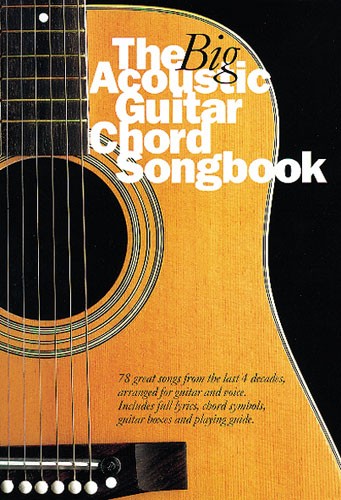 The Big Acoustic Guitar Chord Songbook: Guitar  Chords and Lyrics: Instrumental