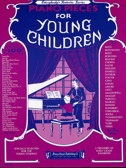 Piano Pieces For Young Children: Piano: Instrumental Album