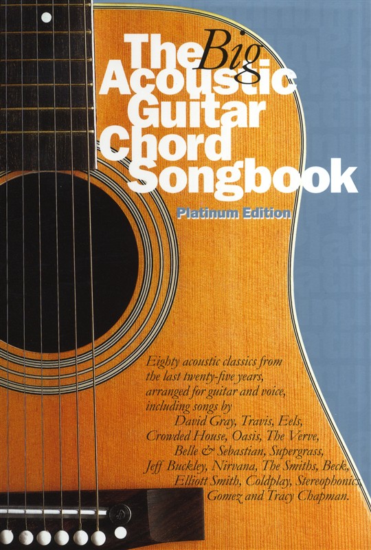 The Big Acoustic Guitar Chord Songbook Platinum Ed: Guitar  Chords and Lyrics: