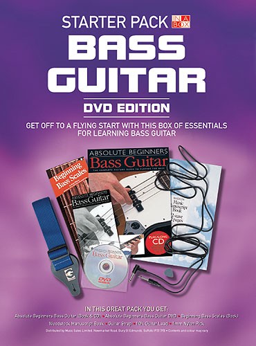 In A Box Starter Pack: Bass Guitar: Bass Guitar: Instrumental Tutor