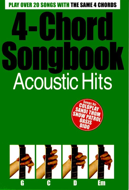 4-Chord Songbook Acoustic Hits: Vocal: Mixed Songbook