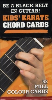 50 Guitar Flash Cards: Kids' Karate Chord Cards: Guitar: Instrumental Reference