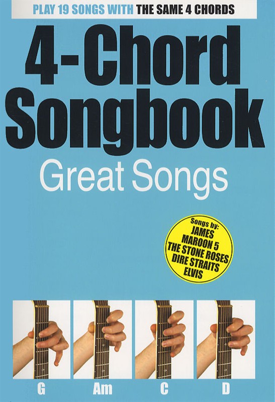 4-Chord Songbook: Great Hits: Guitar  Chords and Lyrics: Instrumental Album