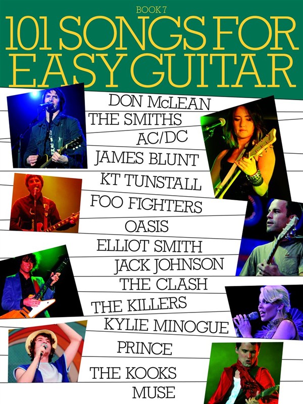 101 Songs For Easy Guitar - Book 7: Guitar  Chords and Lyrics: Mixed Songbook