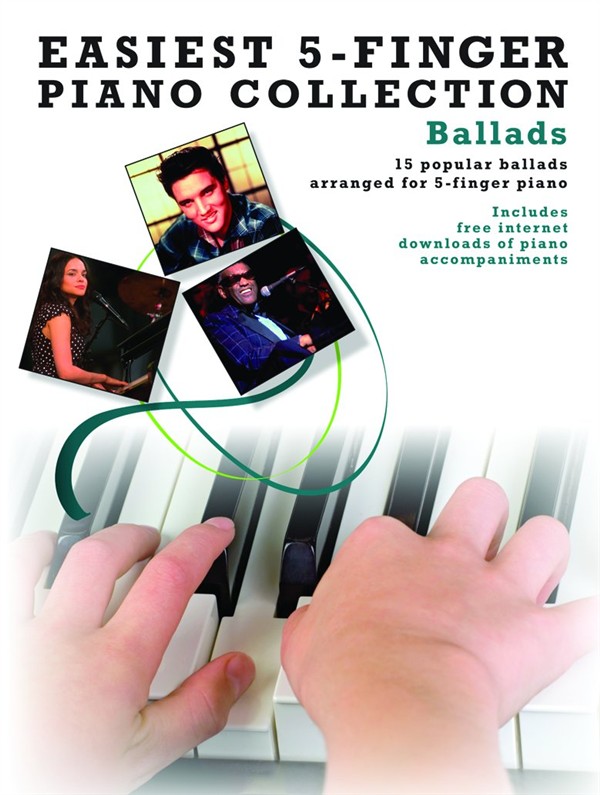 Easiest 5-Finger Piano Collection: Ballads: Piano: Mixed Songbook