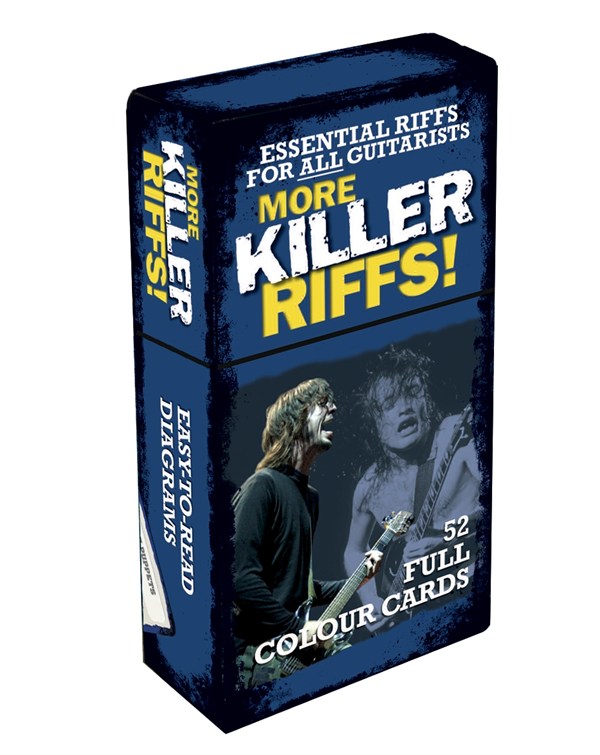More Killer Riffs! 52 Full Colour Cards: Guitar TAB: Instrumental Reference