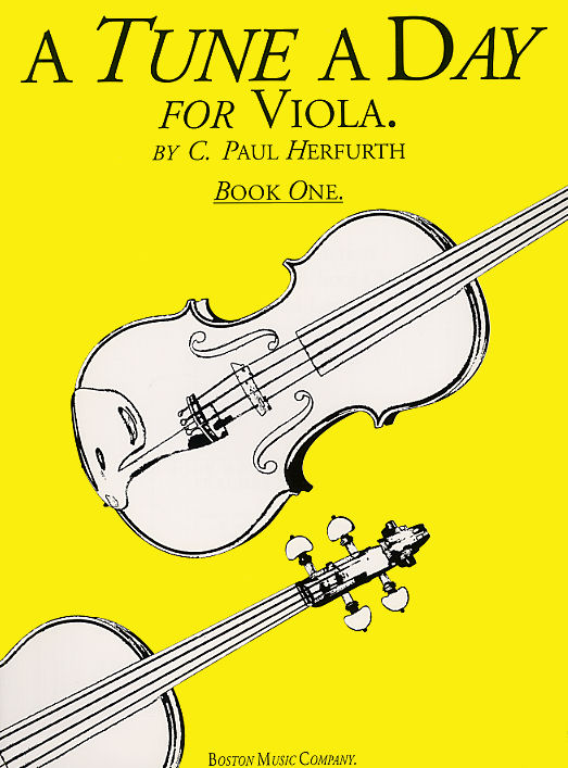 Paul Herfurth: A Tune a Day For Viola Book One: Viola: Instrumental Tutor