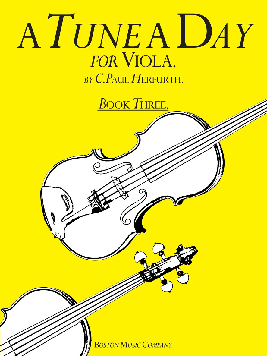 Paul Herfurth: A Tune A Day For Viola Book Three: Viola: Instrumental Tutor