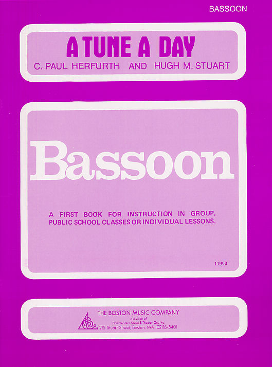 Paul Herfurth: A Tune A Day For Bassoon Book One: Bassoon: Instrumental Tutor