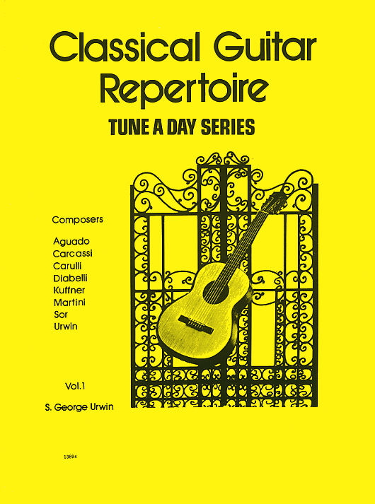 S George Urwin: A Tune A Day For Classical Guitar Repertoire Vol.1: Guitar: