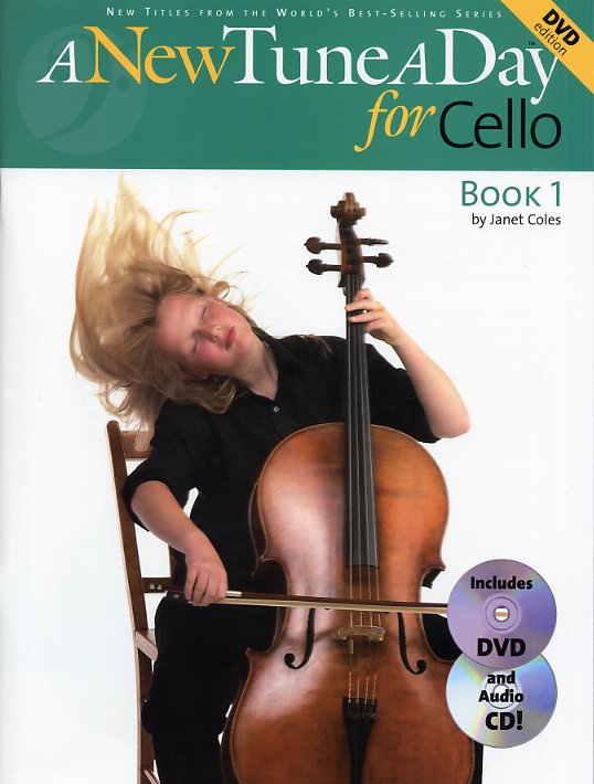 Janet Coles: A New Tune A Day: Cello - Book 1 (DVD Edition): Cello: Instrumental