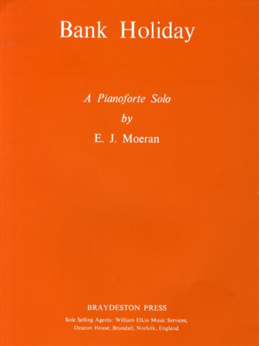 E.J. Moeran: Bank Holiday: Piano: Instrumental Work