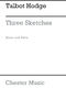 Muriel Talbot Hodge: Three Sketches: Piano Trio: Score and Parts