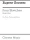 Eugene Goossens: Four Sketches Book 1: Chamber Ensemble: Instrumental Work