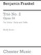 Benjamin Frankel: String Trio No.2 Op.34: String Ensemble: Study Score