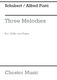 Franz Schubert: Am Meer From Three Melodies (Arr Piatti): Cello: Instrumental