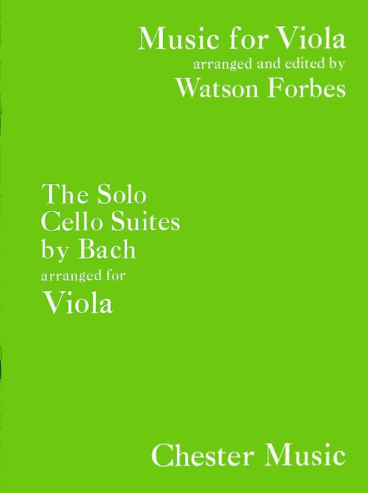 Johann Sebastian Bach: The Solo Cello Suites (Viola): Viola: Instrumental Album