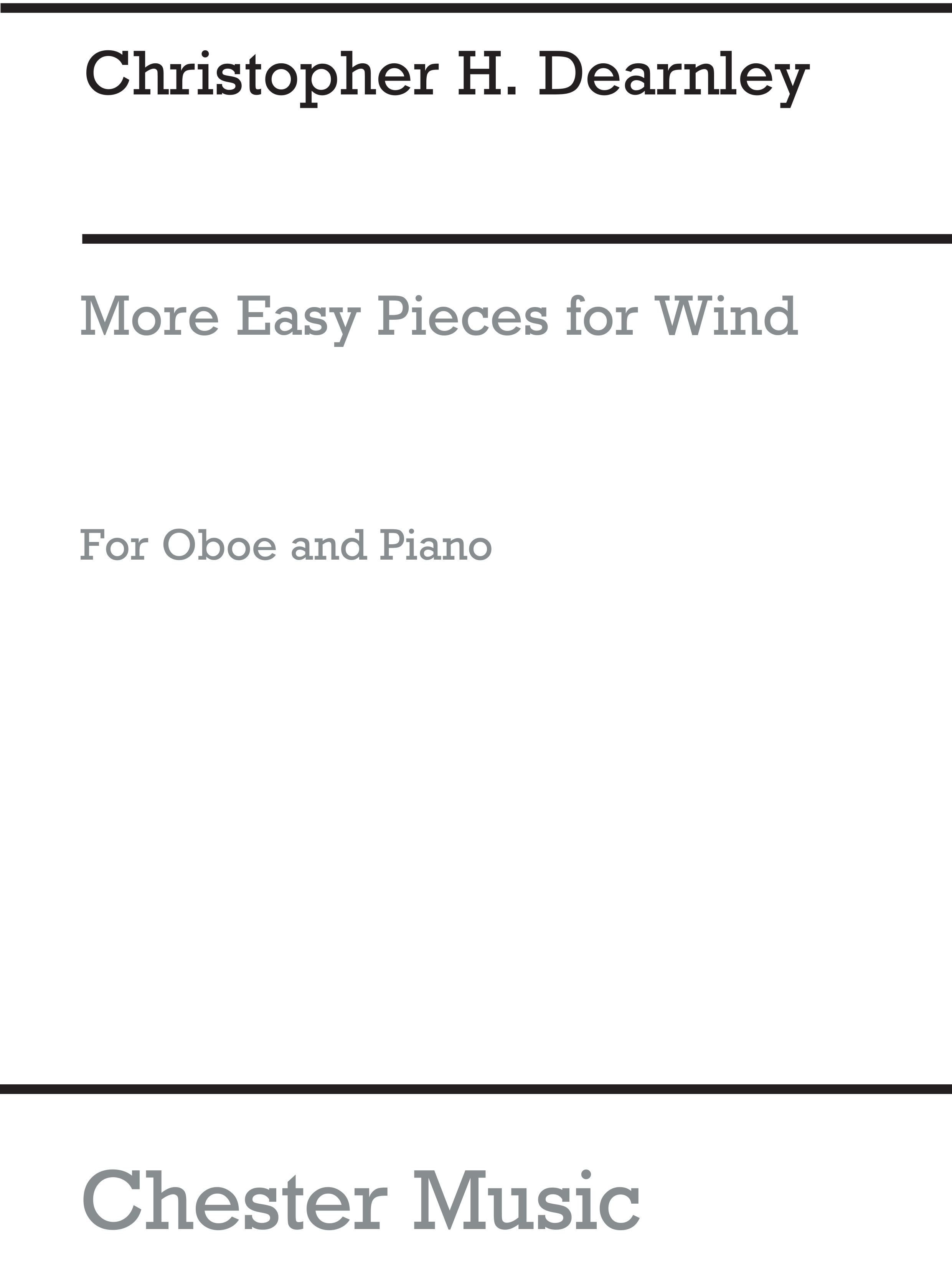 Christopher Dearnley: More Easy Pieces for Wind: Ensemble: Instrumental Work