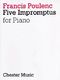 Francis Poulenc: Five Impromptus For Piano: Piano: Instrumental Album