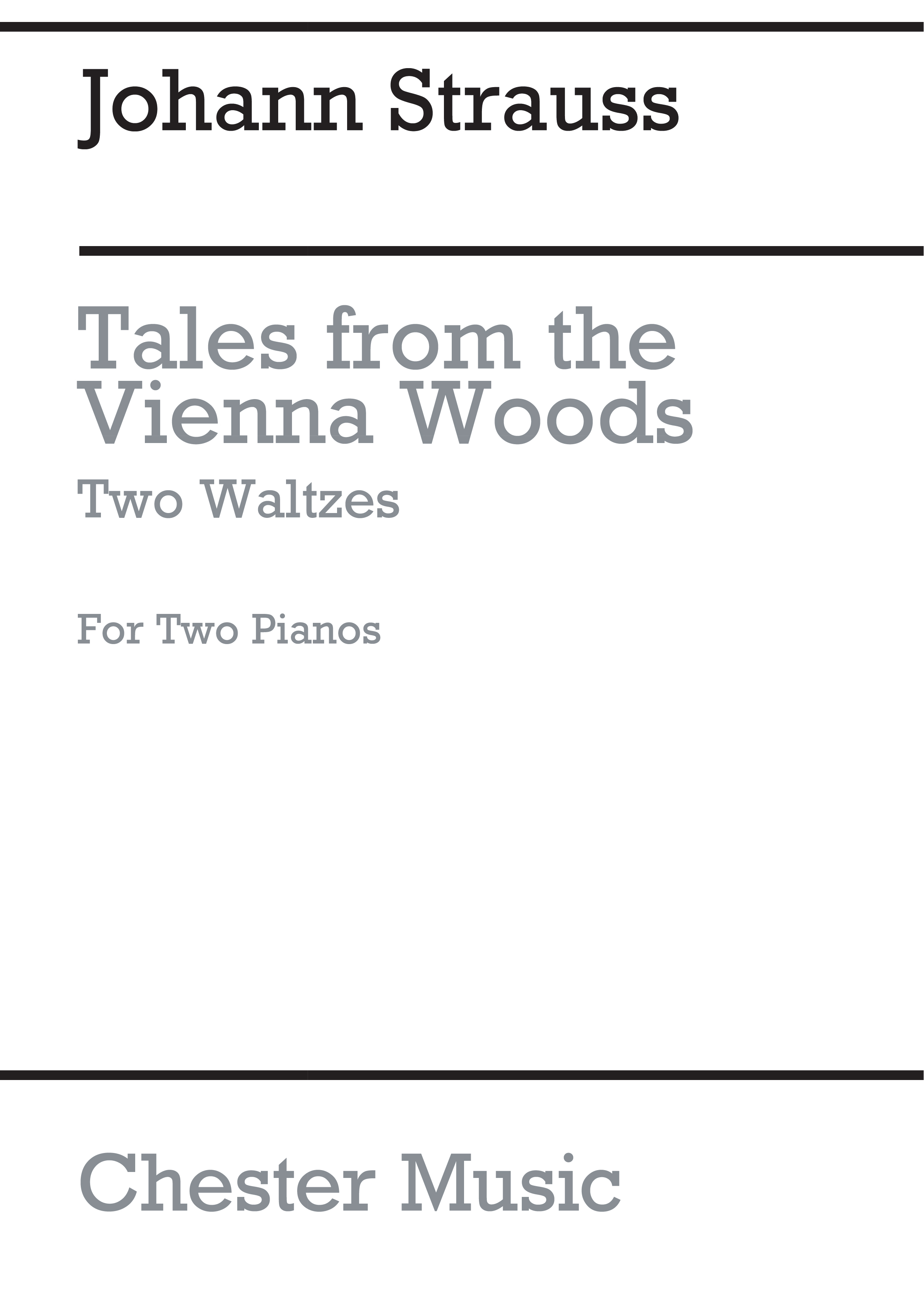 Johann Strauss Jr.: Two Waltzes For Piano: Piano: Instrumental Work